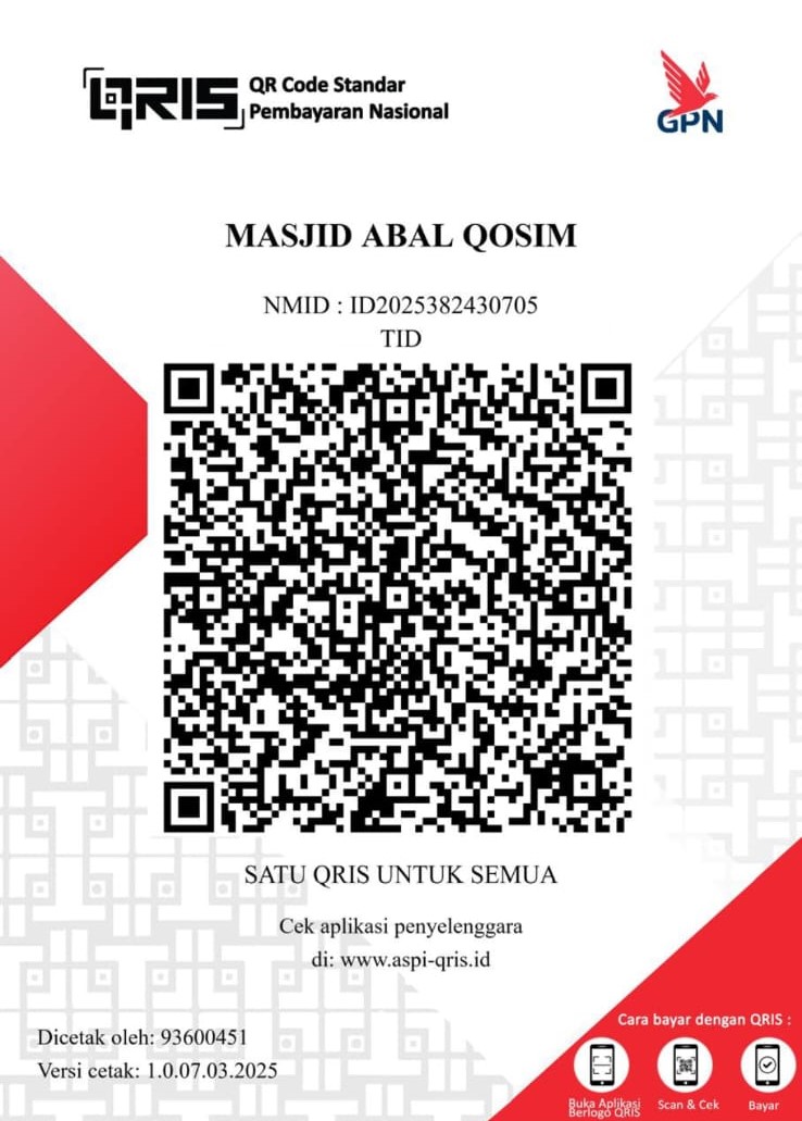 QRIS Masjid Abal Qosim